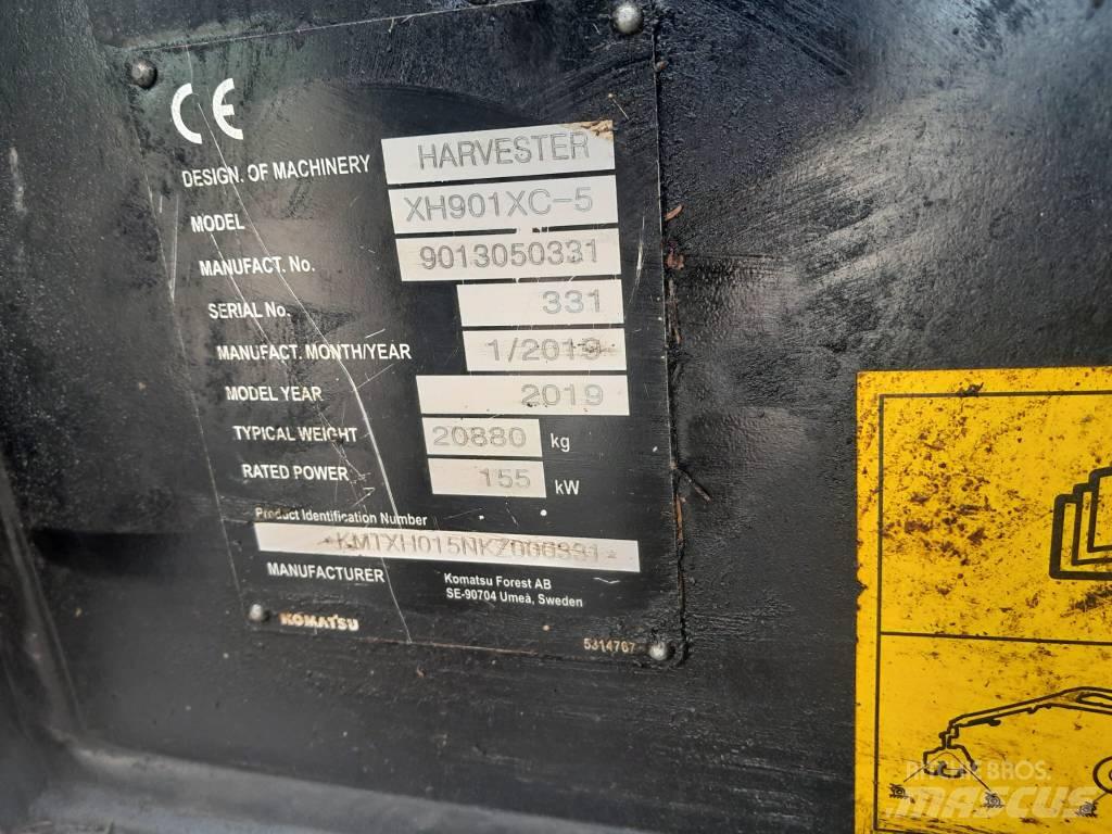Komatsu 901 XC Harversteri