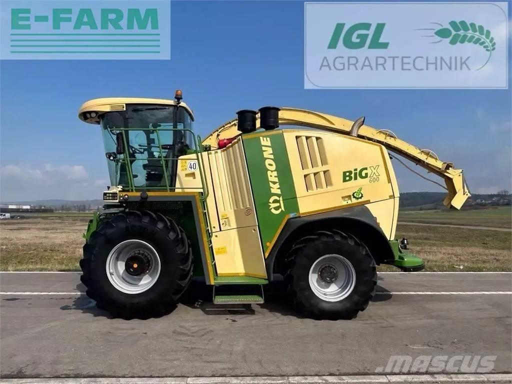Krone big x 600 i Mašine za stočnu hranu sa sopstvenim pogonom