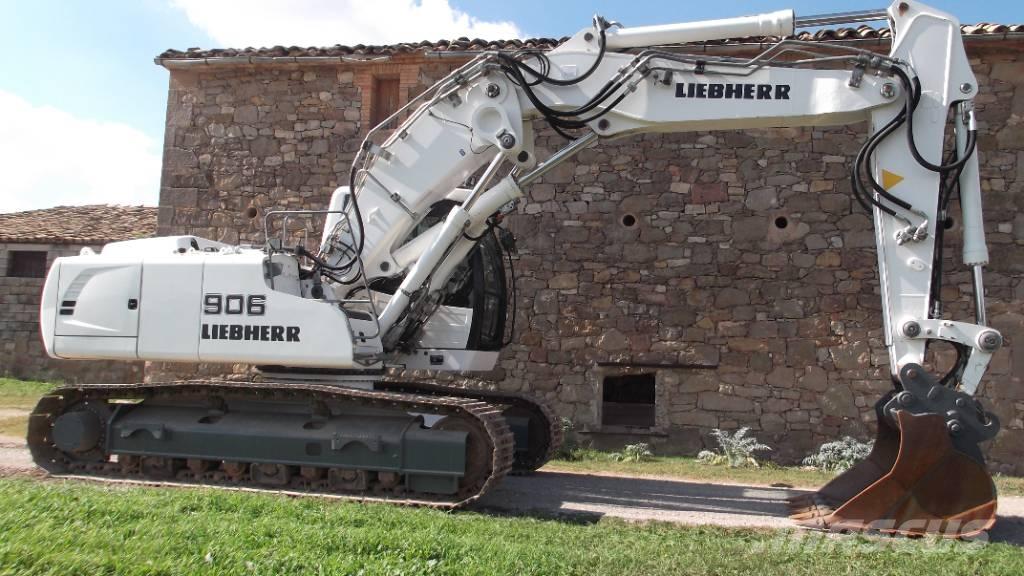 Liebherr R 906 LC Bageri guseničari