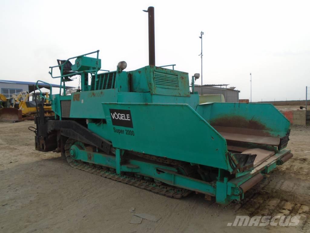 Vögele Super 2000 Asfaltni finišeri