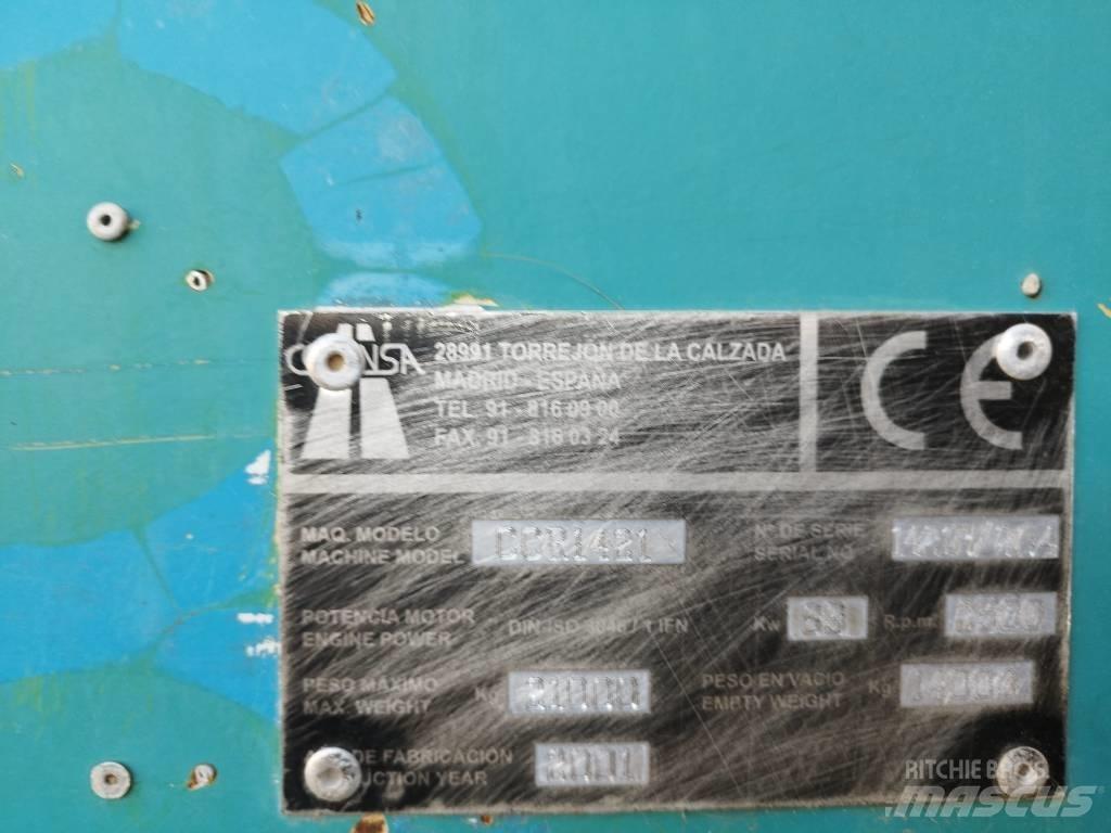 Corinsa CCR 1421 Gumeni valjci na točkovima