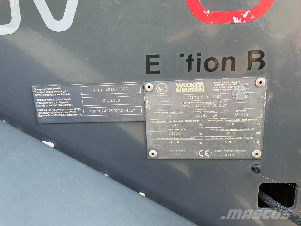 Wacker Neuson DV 90 Damperi za gradilište