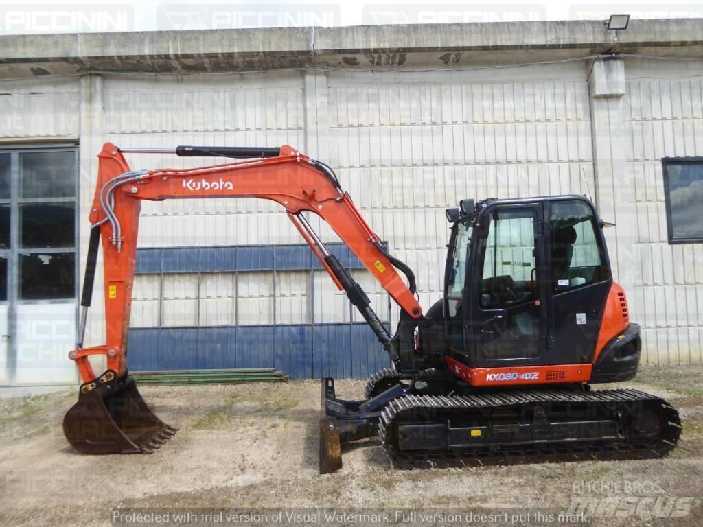 Kubota KX080-4 Midi bageri 7t – 12t