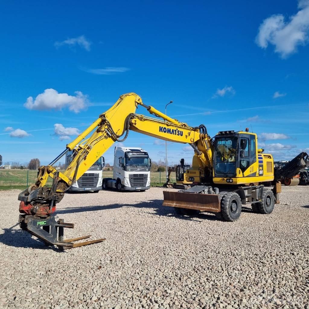 Komatsu PW180 - 11E0 Bageri točkaši