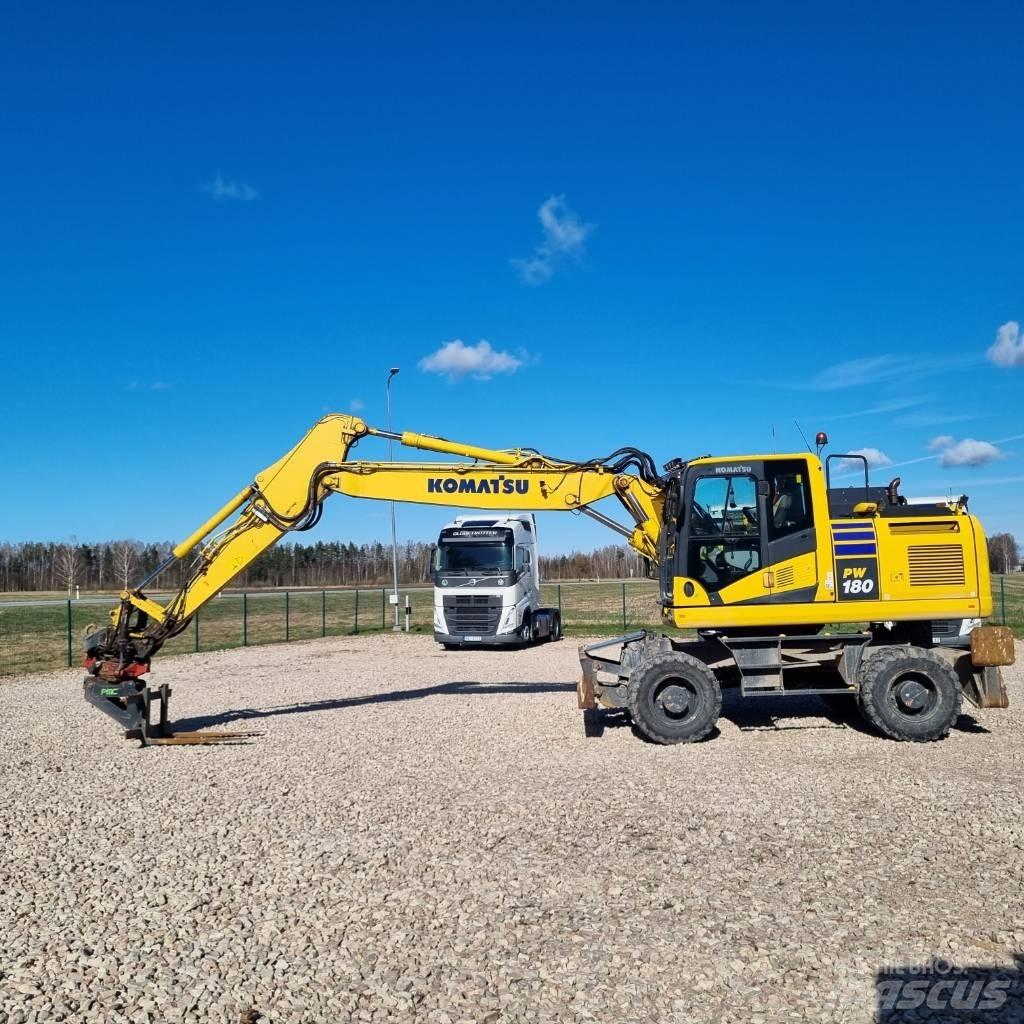 Komatsu PW180 - 11E0 Bageri točkaši