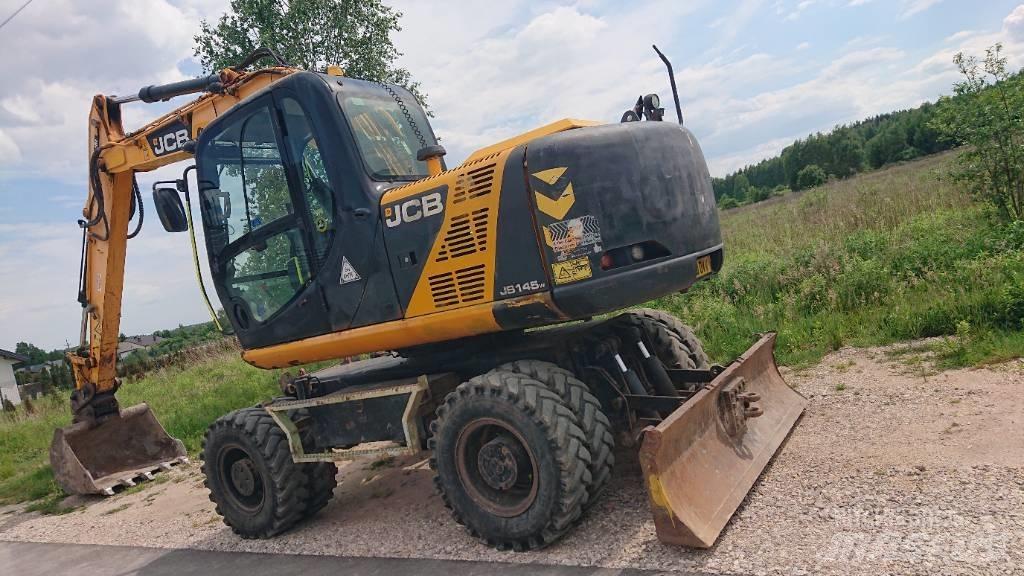 JCB JS 145 W Bageri točkaši