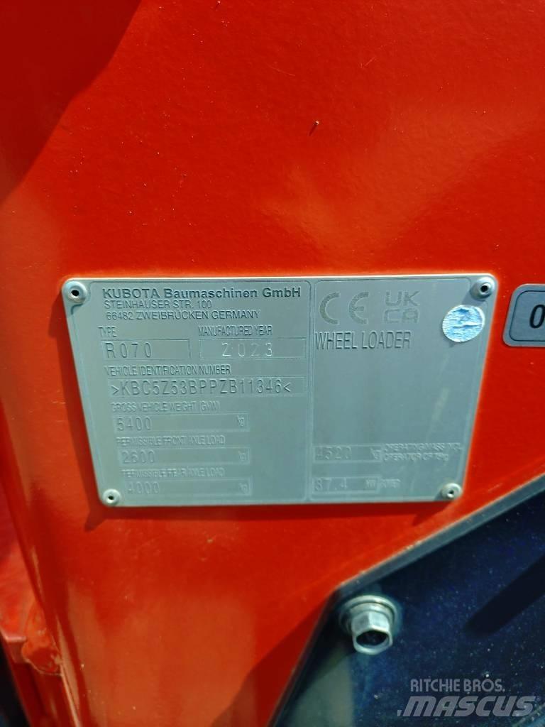Kubota R 070 Utovarivači na točkove