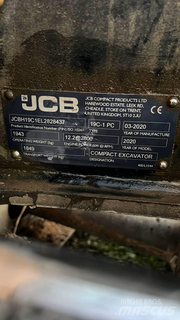 JCB 19 C-1 Mini bageri < 7t