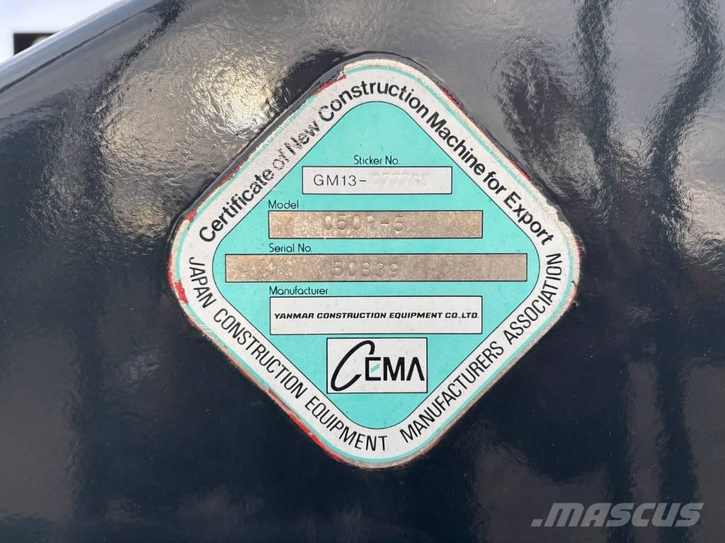 Yanmar C 50 R-5 Damperi na gusenice