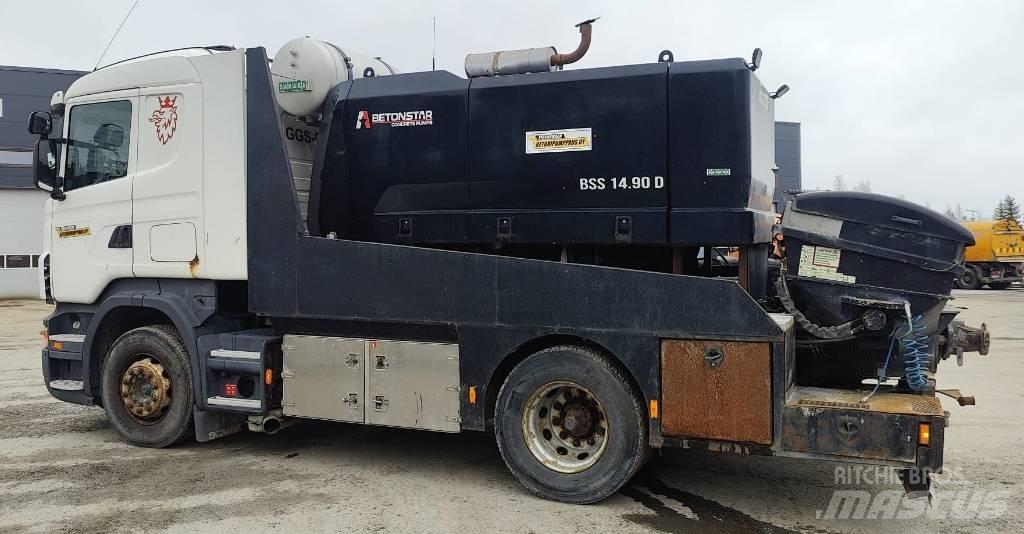 Scania R Kamionske beton pumpe