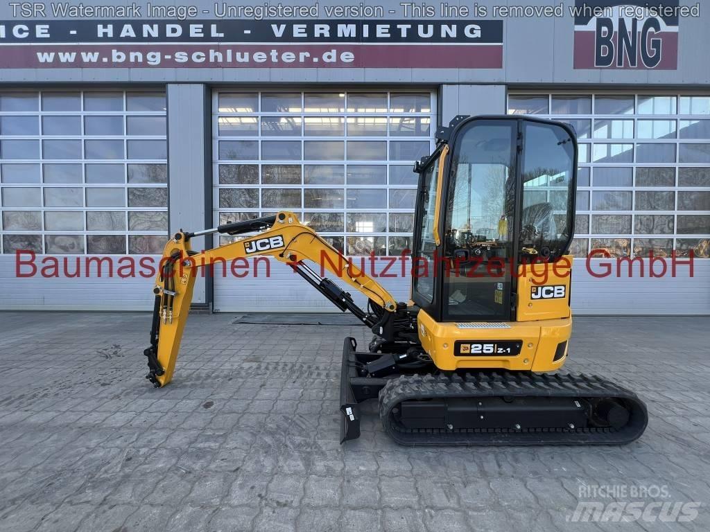 JCB 25Z -werkneu- Mini bageri < 7t