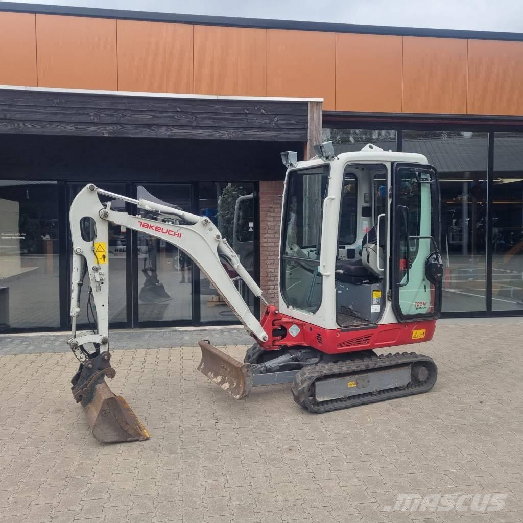 Takeuchi TB 216 Mini bageri < 7t