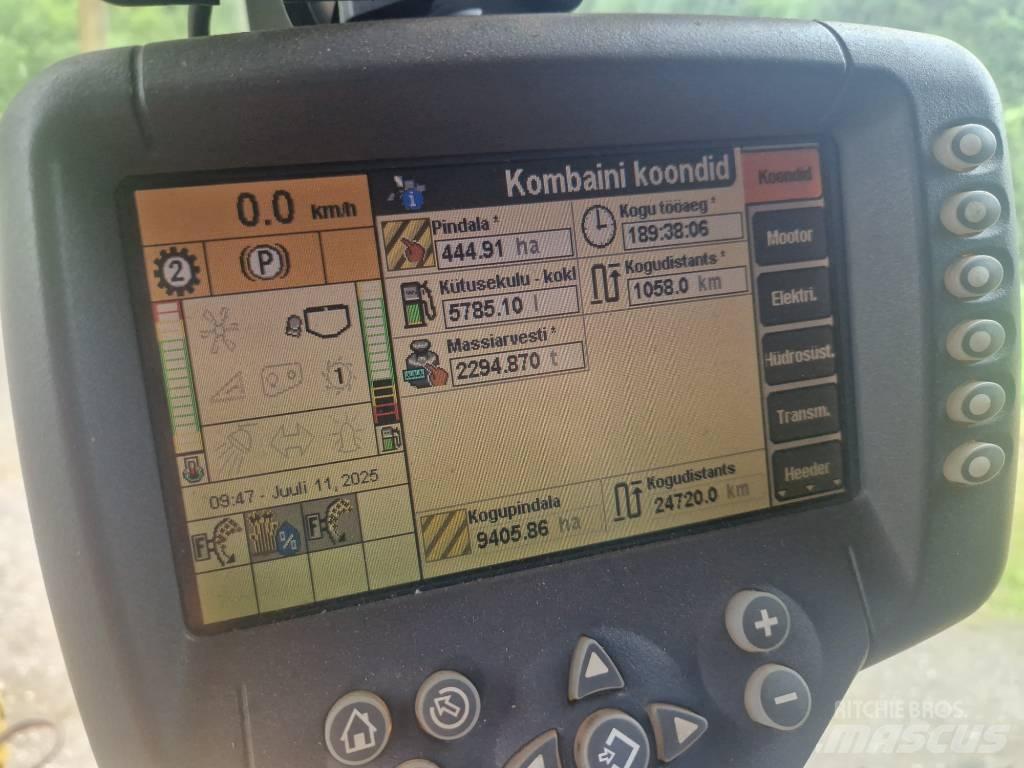 New Holland CX 8070 Kombajni