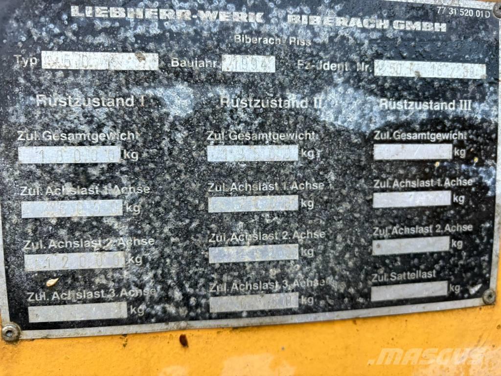 Liebherr 50 K Kranovi tornjevi