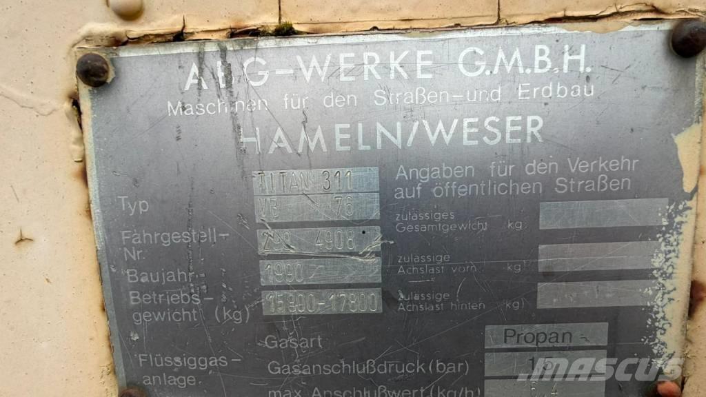 ABG Titan 311 Asfaltni finišeri