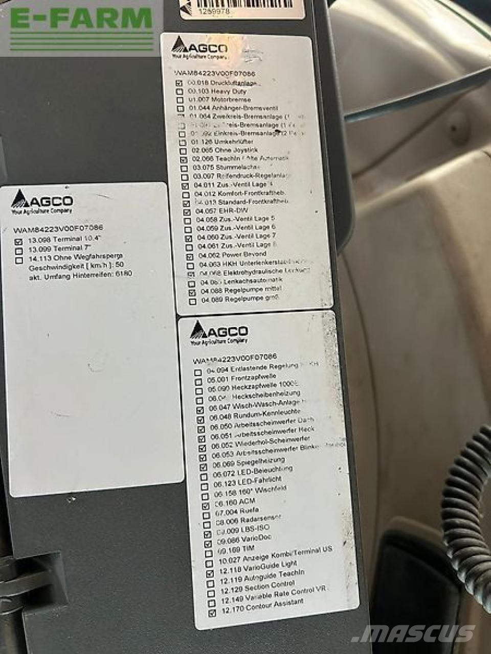 Fendt 828 vario Traktori