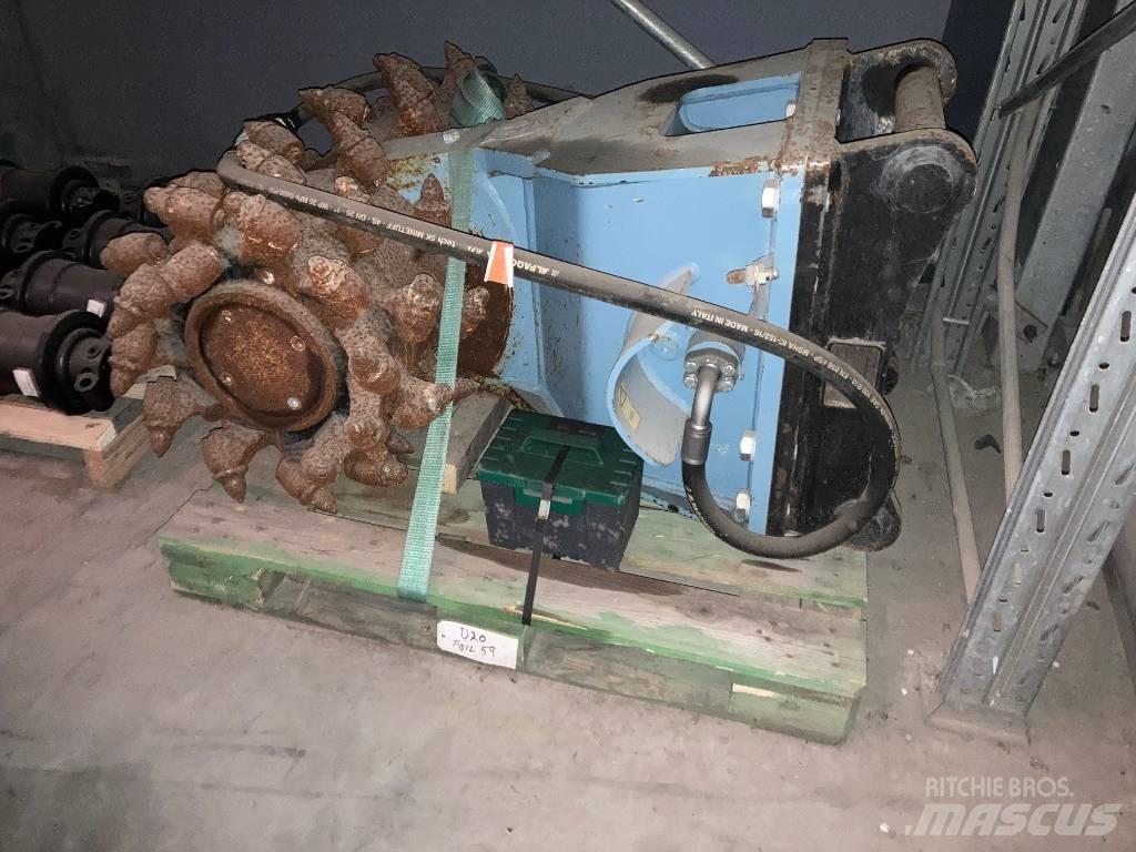 Rockwheel D20-G-ROG Freze za asfalt