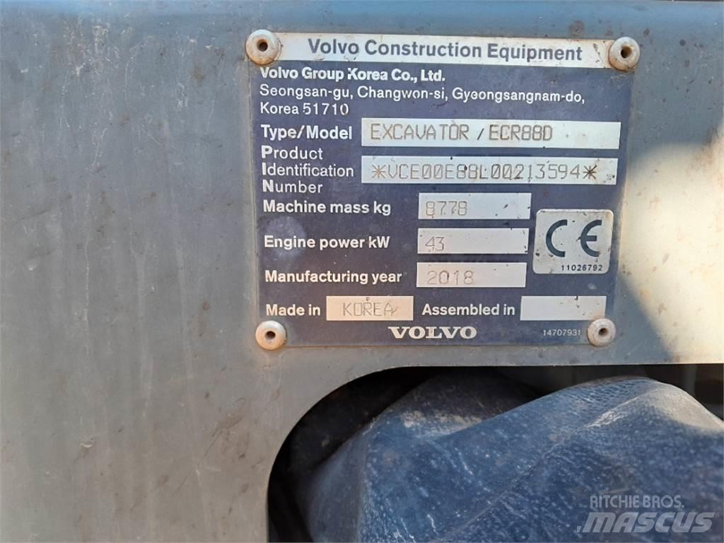 Volvo ECR88 Mini bageri < 7t