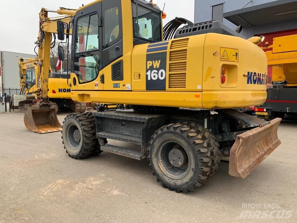Komatsu PW 160 Bageri točkaši