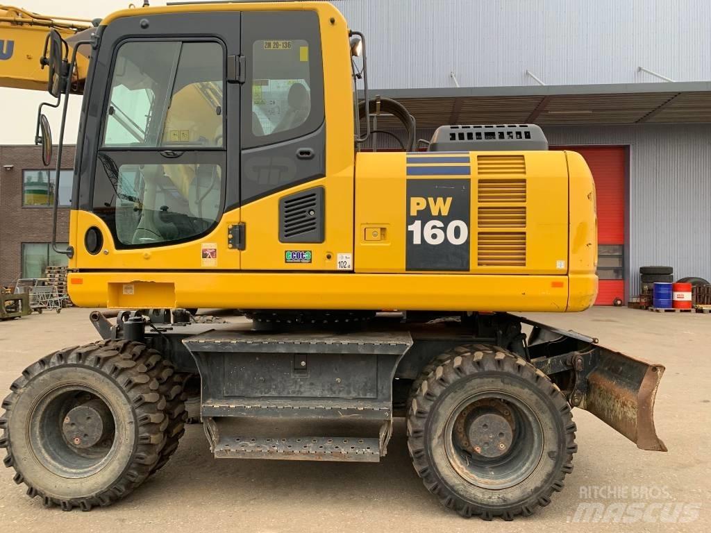 Komatsu PW 160 Bageri točkaši