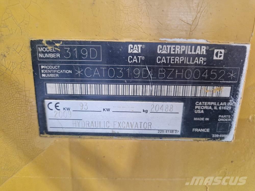 CAT 319D Bageri guseničari