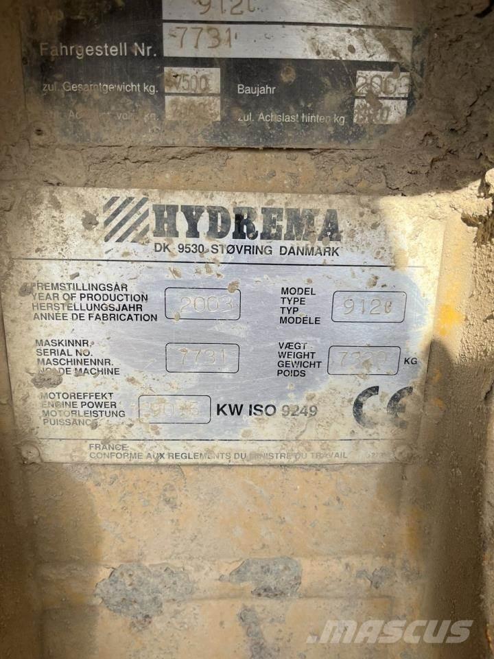 Hydrema 912C Damperi za gradilište