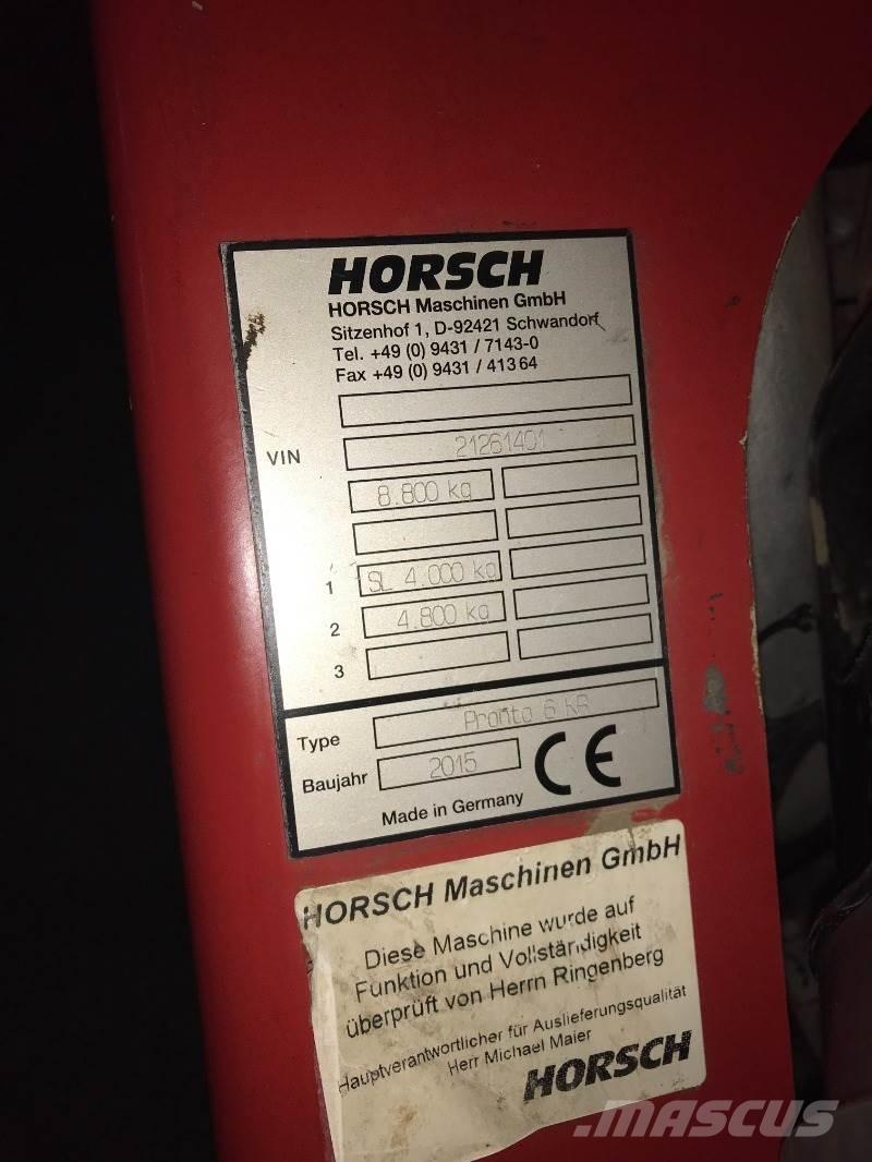 Horsch Pronto 6  KR Kombinovane sejačice