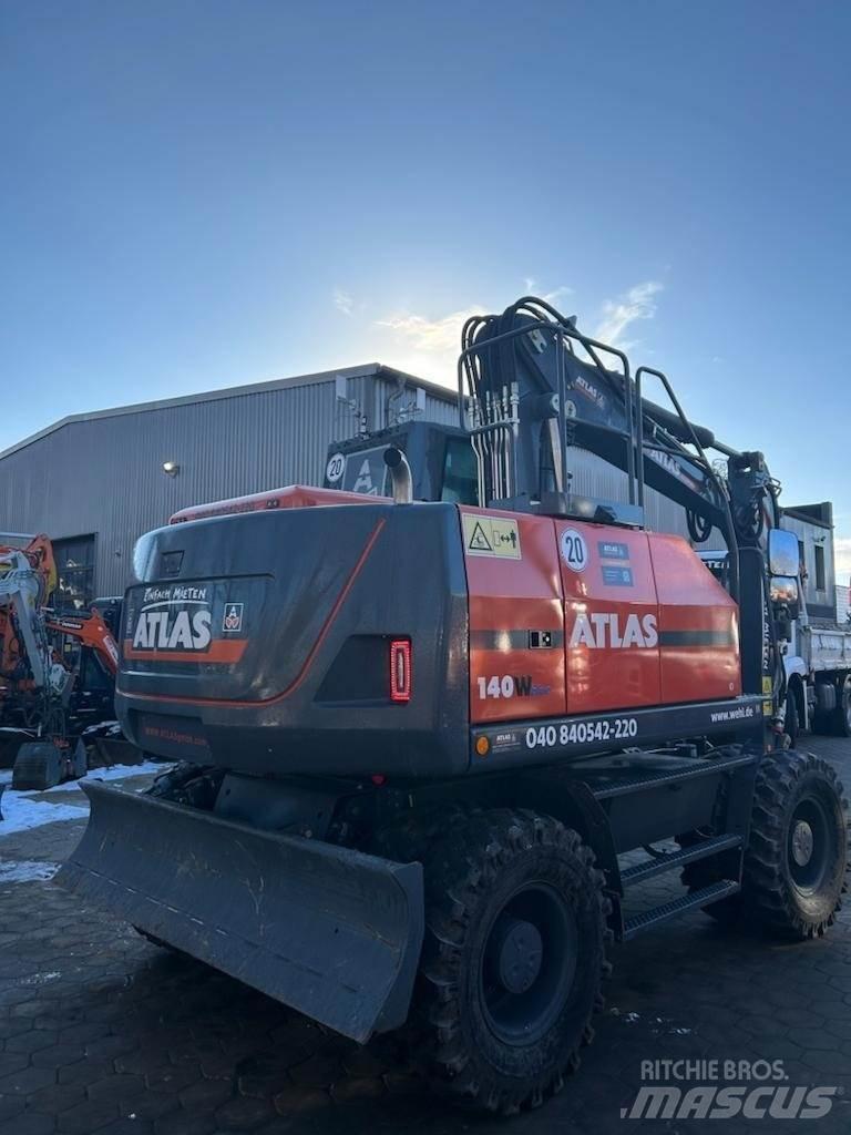 Atlas 140W-BLUE Bageri točkaši
