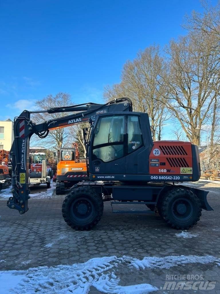 Atlas 140W-BLUE Bageri točkaši