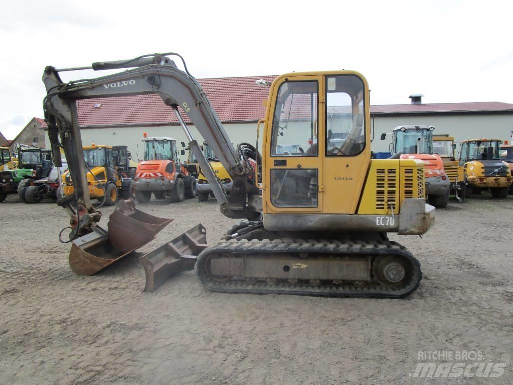 Volvo EC 70  ECR 88 Midi bageri 7t – 12t