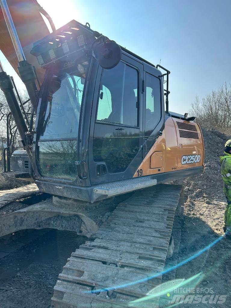 CASE CX 250 D Bageri guseničari