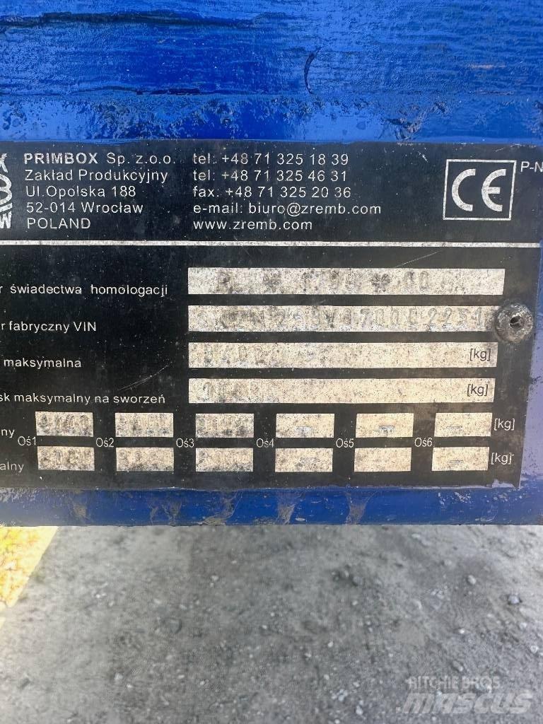 Zremb N263 Prikolice platforme/otvoreni sanduk