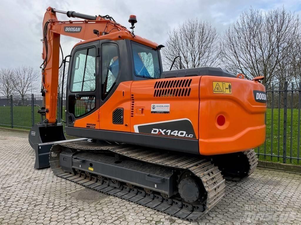 Doosan dx140w Bageri točkaši