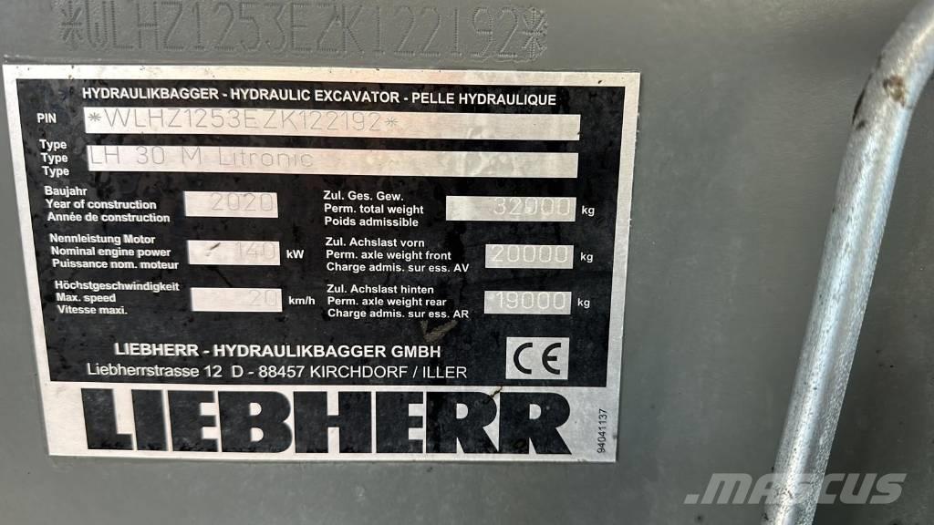 Liebherr LH 30 M Bageri za prenos primarnih/sekundarnih sirovina