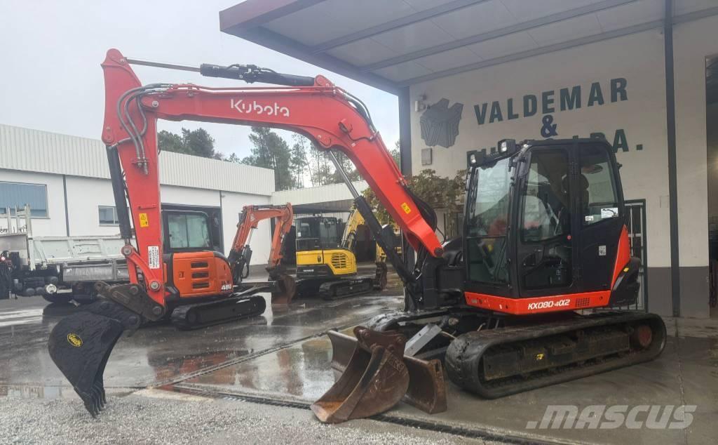 Kubota KX 080 Midi bageri 7t – 12t