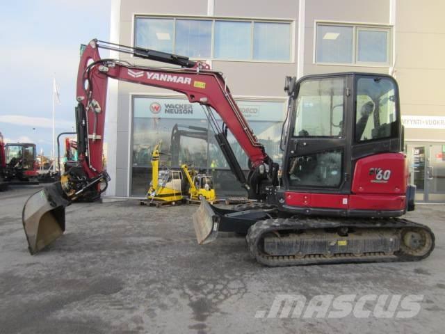 Yanmar Sv60 Mini bageri < 7t