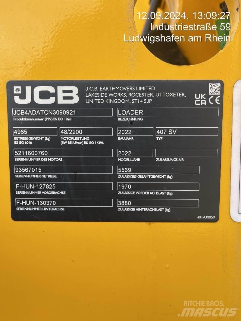JCB 407 Utovarivači na točkove