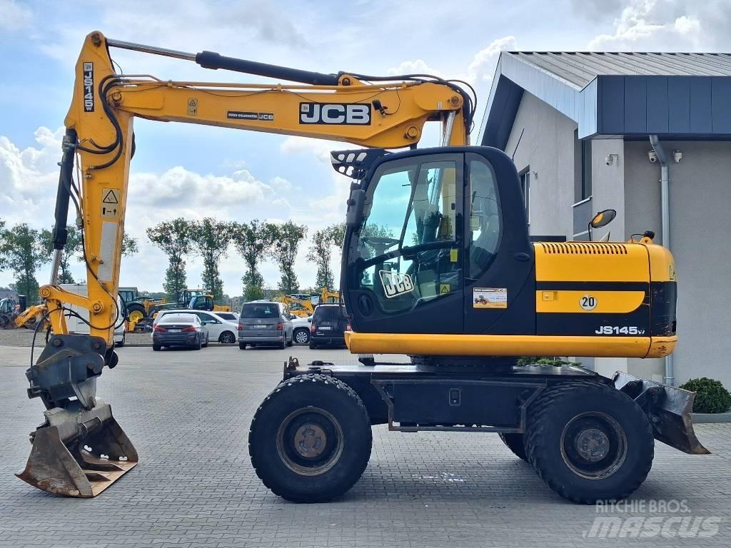 JCB JS 145 W Bageri točkaši