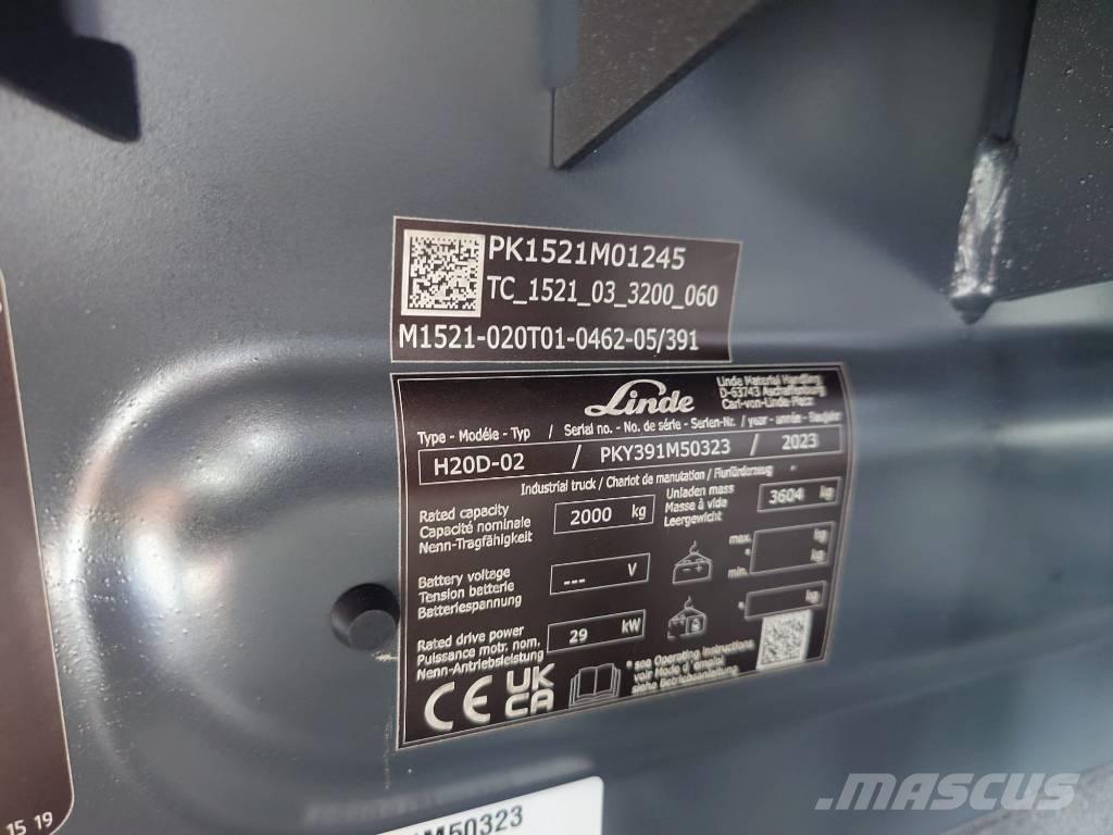 Linde H 20 D Dizelski viljuškari