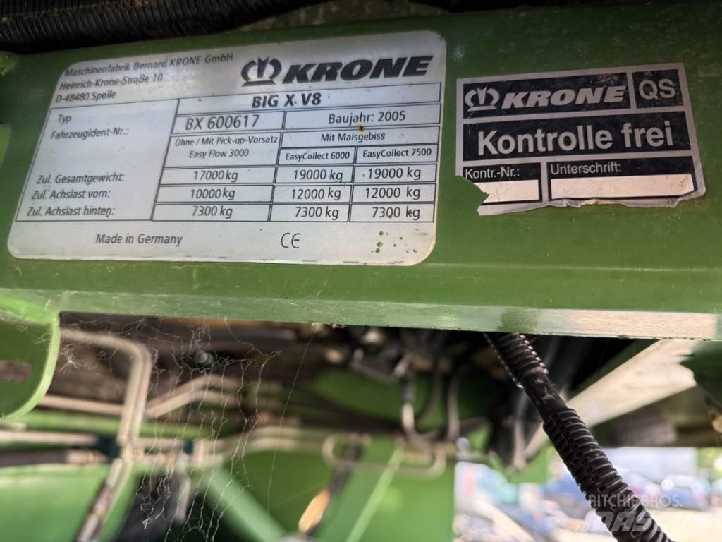 Krone Big X V8 Mašine za stočnu hranu sa sopstvenim pogonom