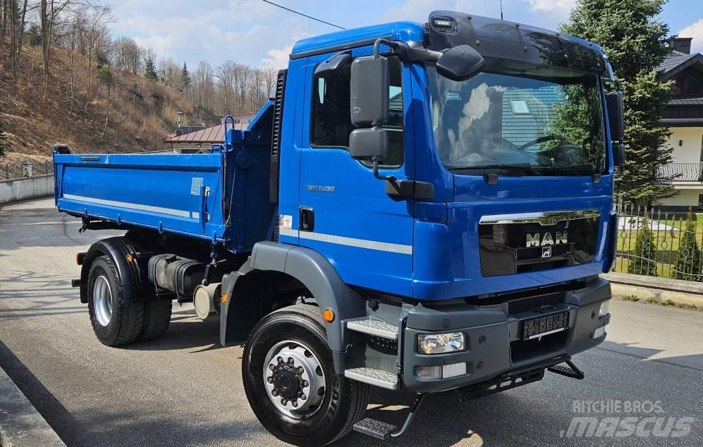 MAN TGM 18.290 4X4 Kiperi kamioni