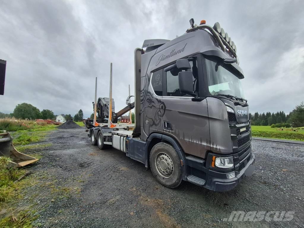Scania R 650 Kamioni za drva Šticari