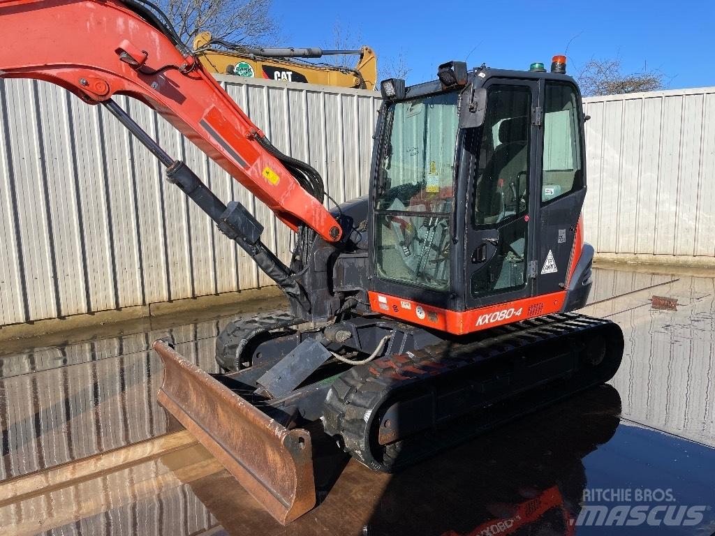 Kubota KX 080-4 Midi bageri 7t – 12t