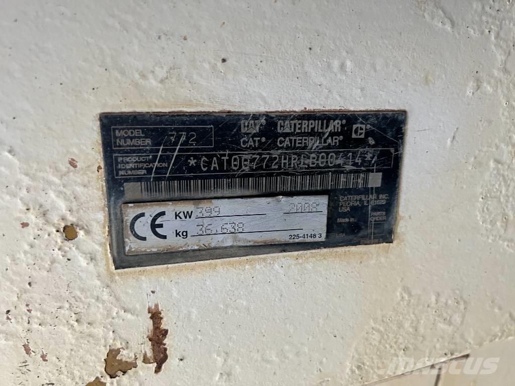 CAT 772 Zglobni damperi