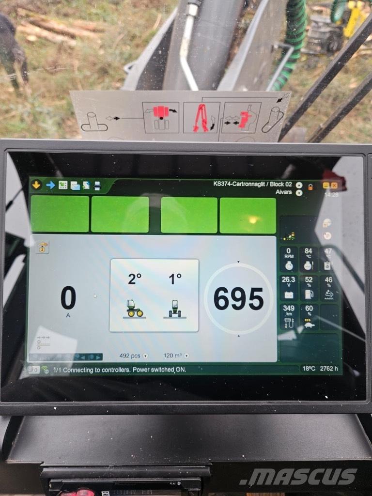 John Deere 1270G 8WD Harversteri