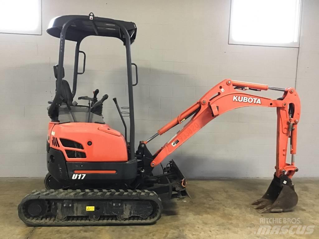 Kubota U 17 Mini bageri < 7t