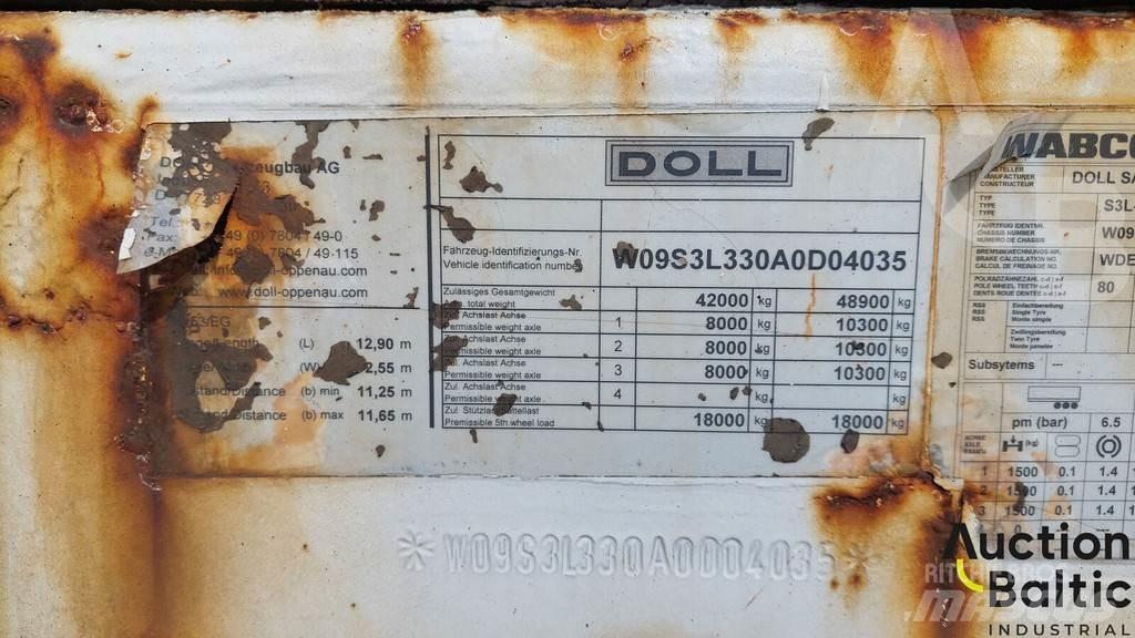 Doll S3L Poluprikolice sa ciradom