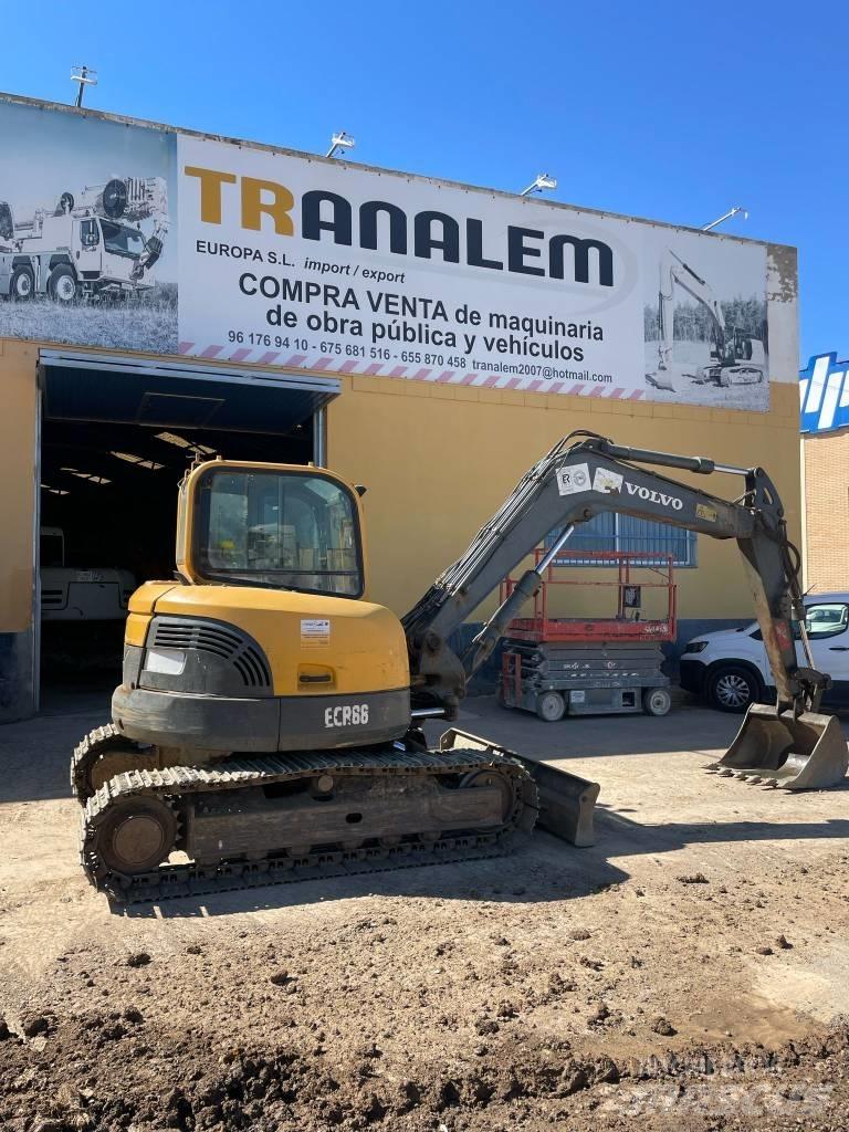 Volvo ECR 88 Midi bageri 7t – 12t