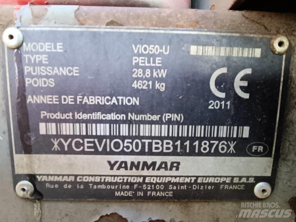 Yanmar Vio 50 Mini bageri < 7t