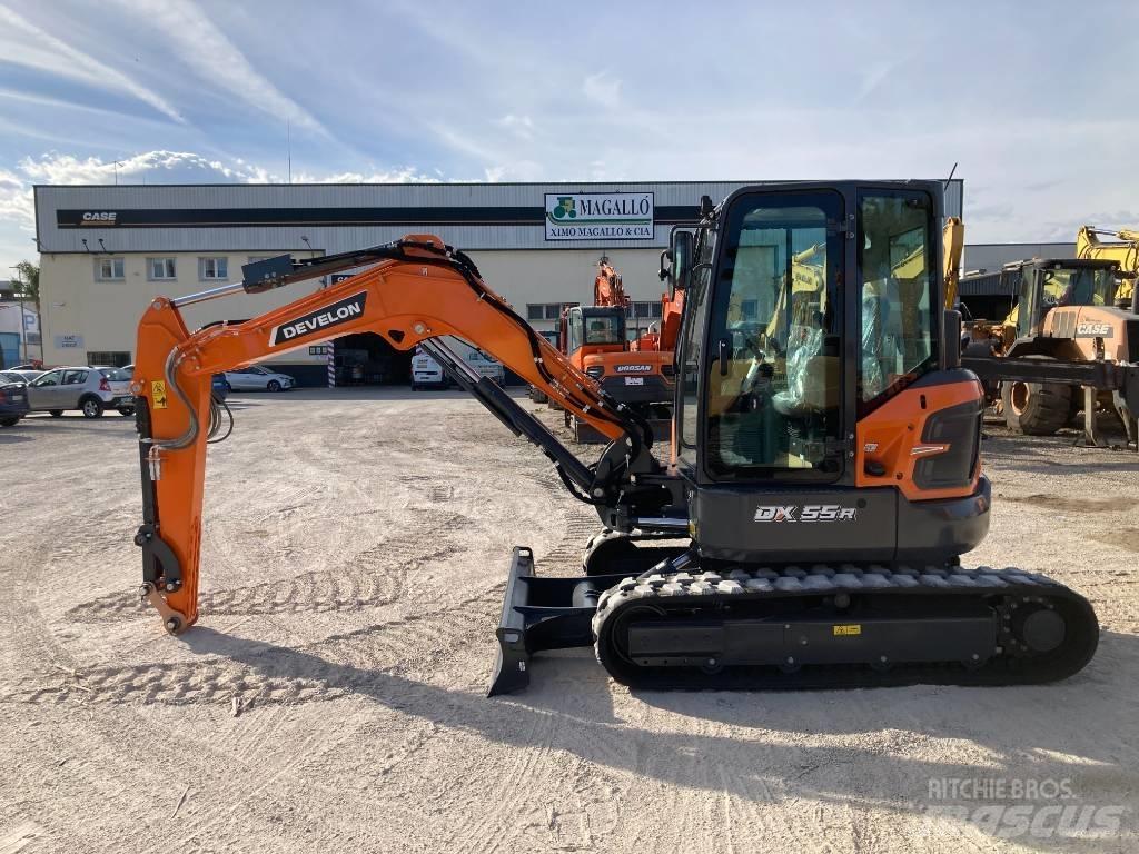 Develon DX 55 R-7 Mini bageri < 7t